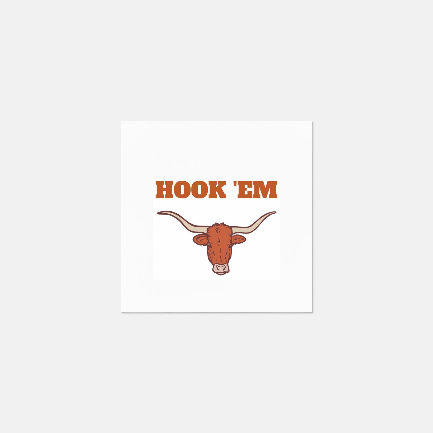 Bevo Hook 'EM Beverage Napkin (QTY 20)
