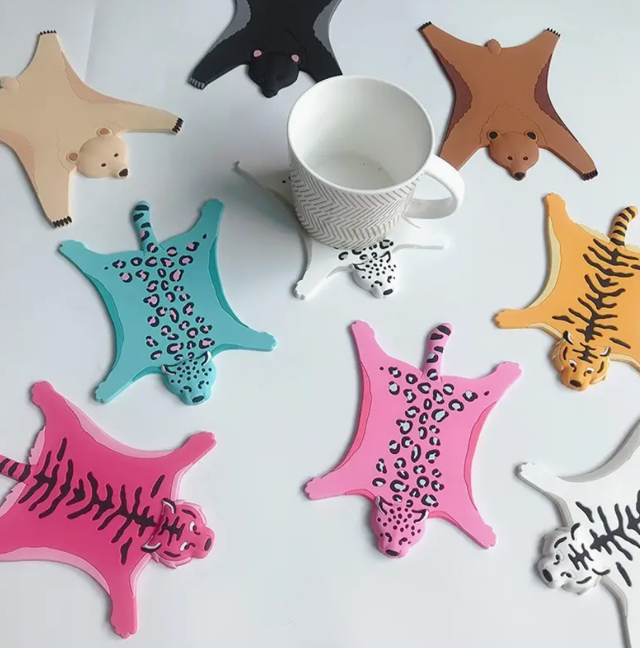 Animal Rug Coasters