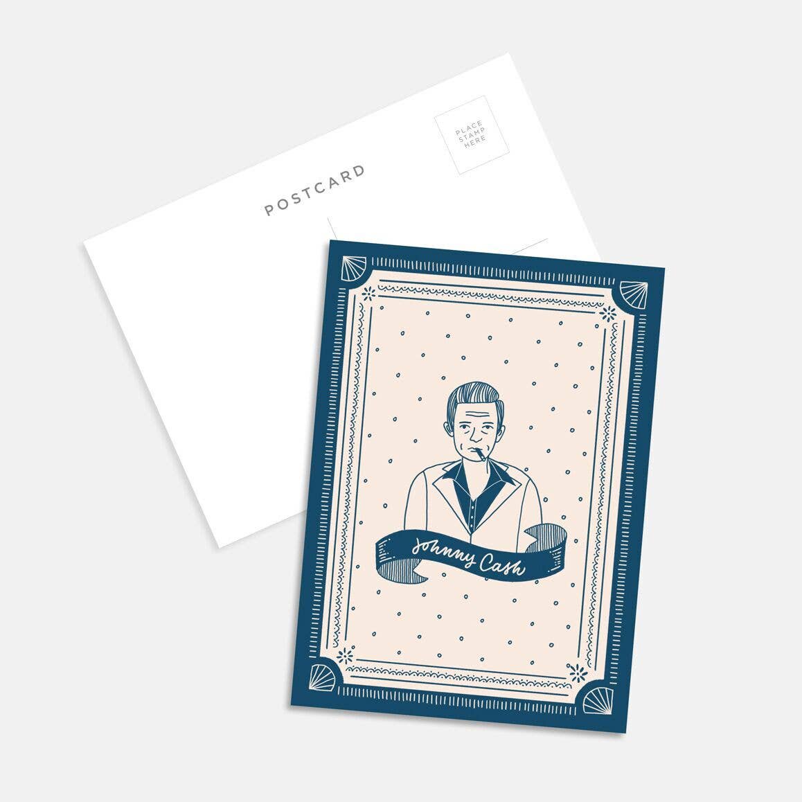 Johnny Cash (Postcard)