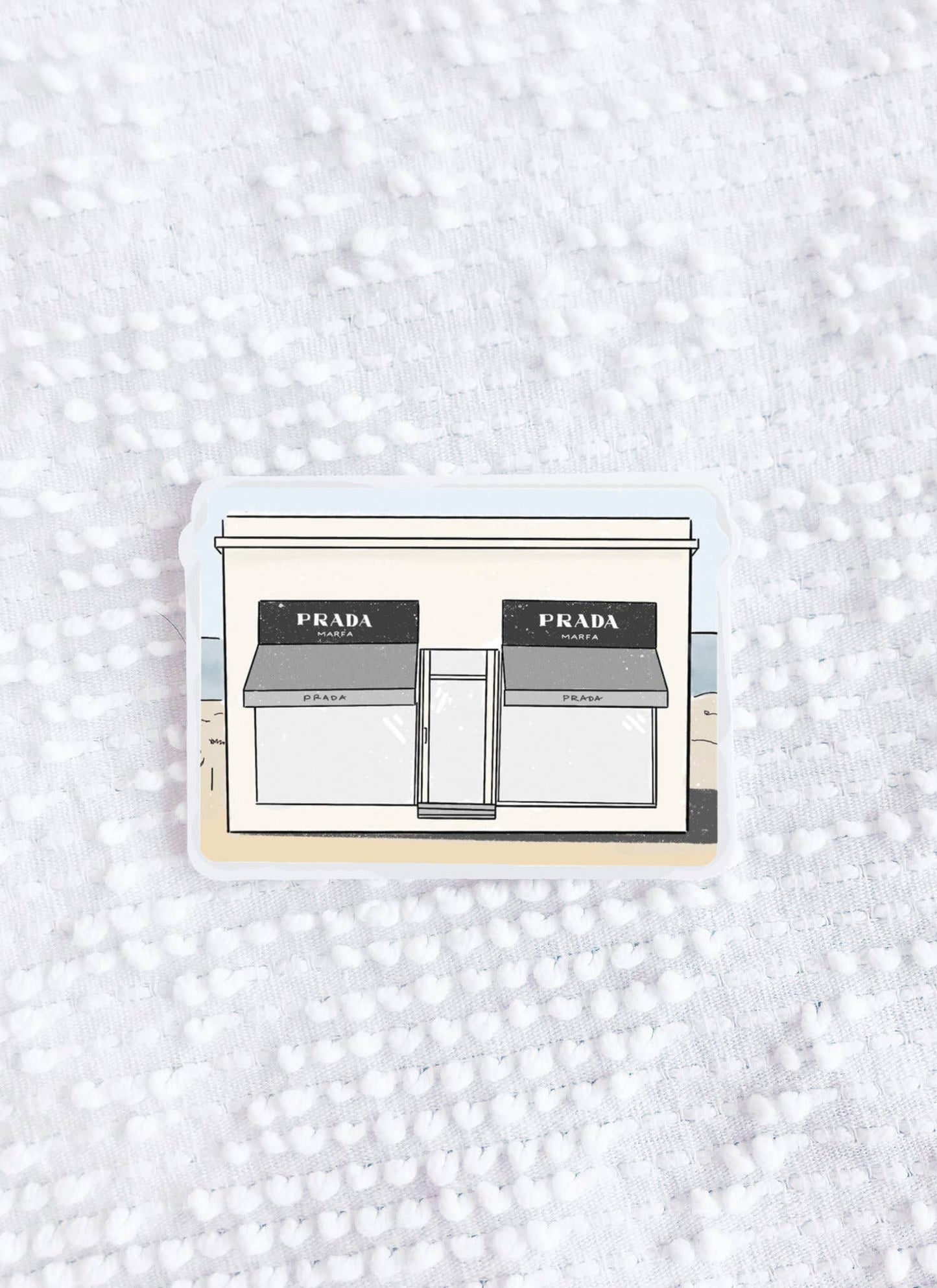 Prada Marfa Sticker