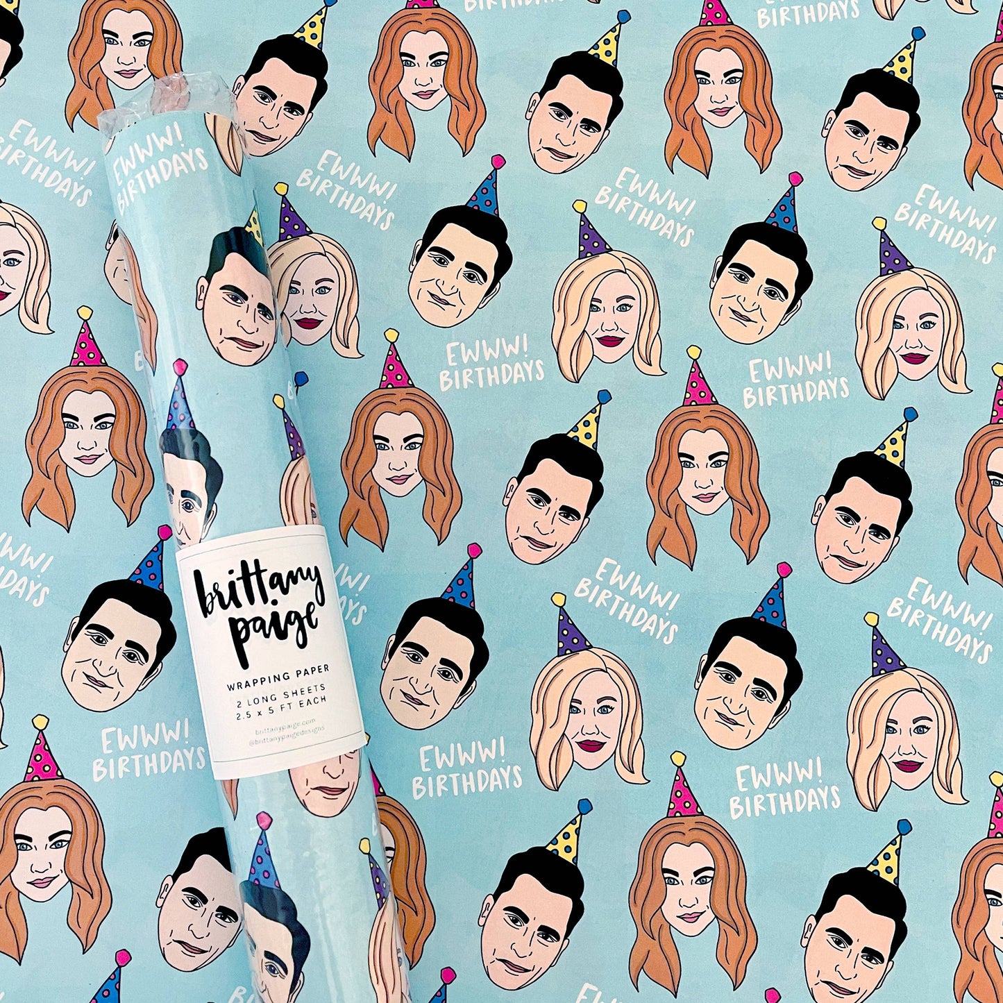 Schitt's Creek Birthday Wrapping Paper
