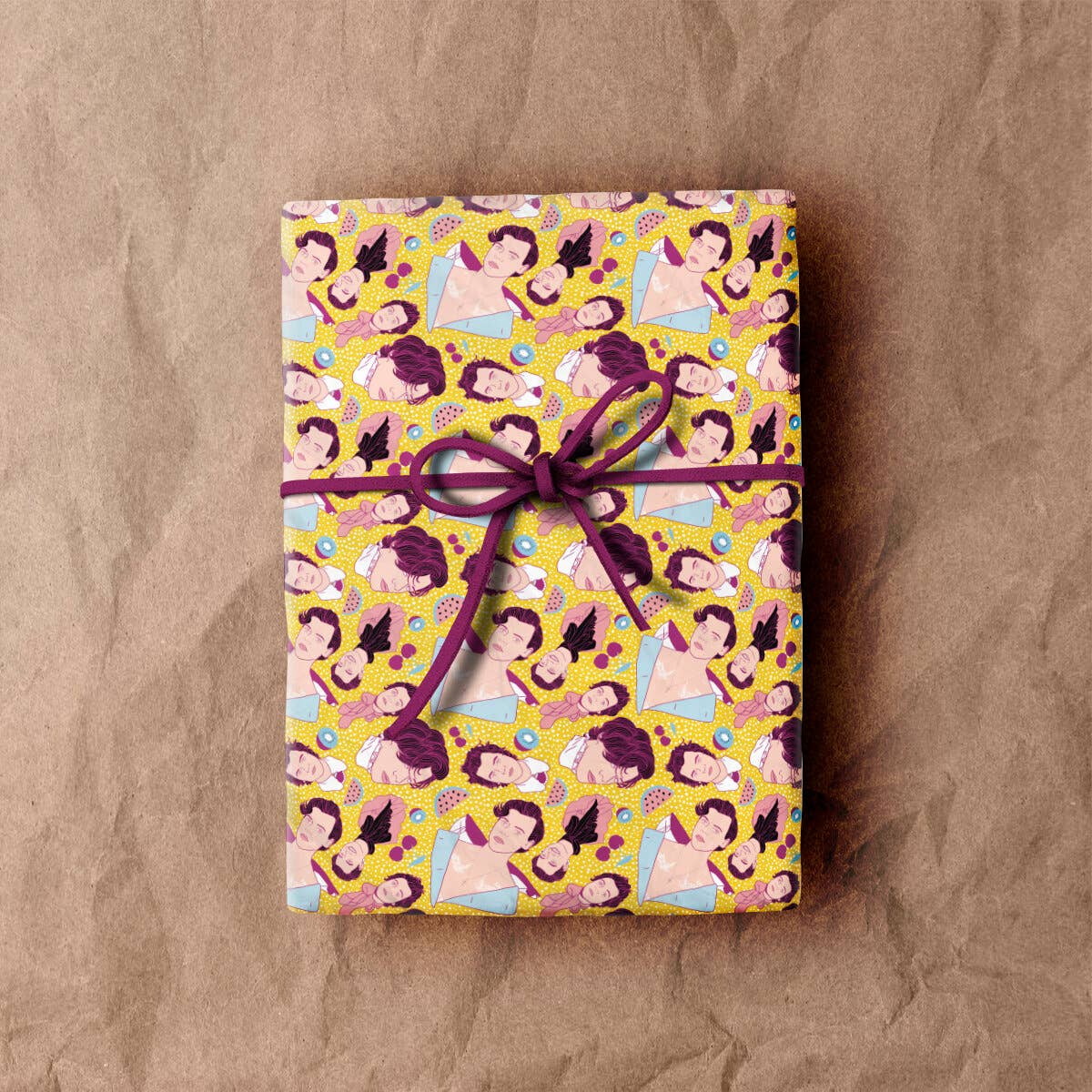 Harry Styles Wrapping Paper Sheet
