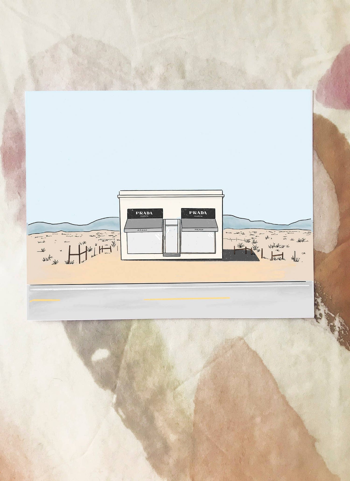 Prada Marfa Print