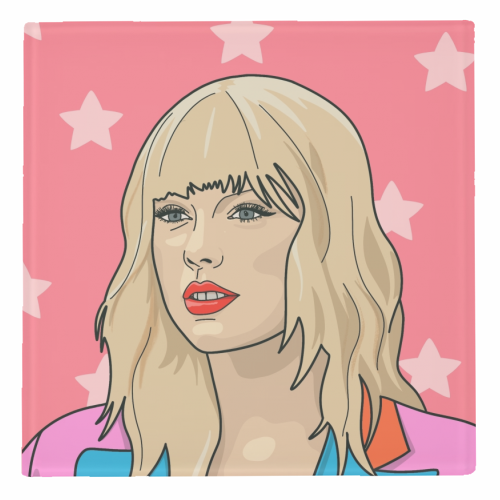 Coasters 'Taylor Swift star print'
