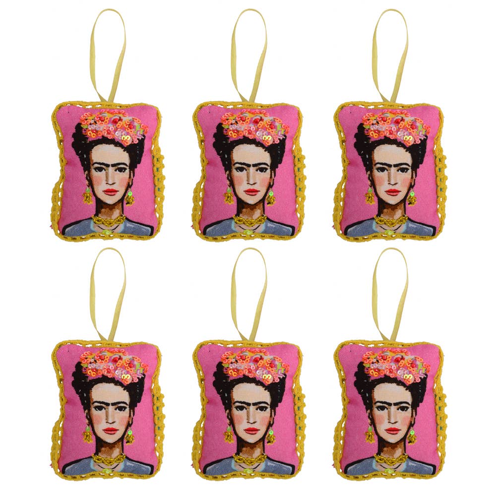 CELEBRATE "FRIDA" ORNAMENT 3X4