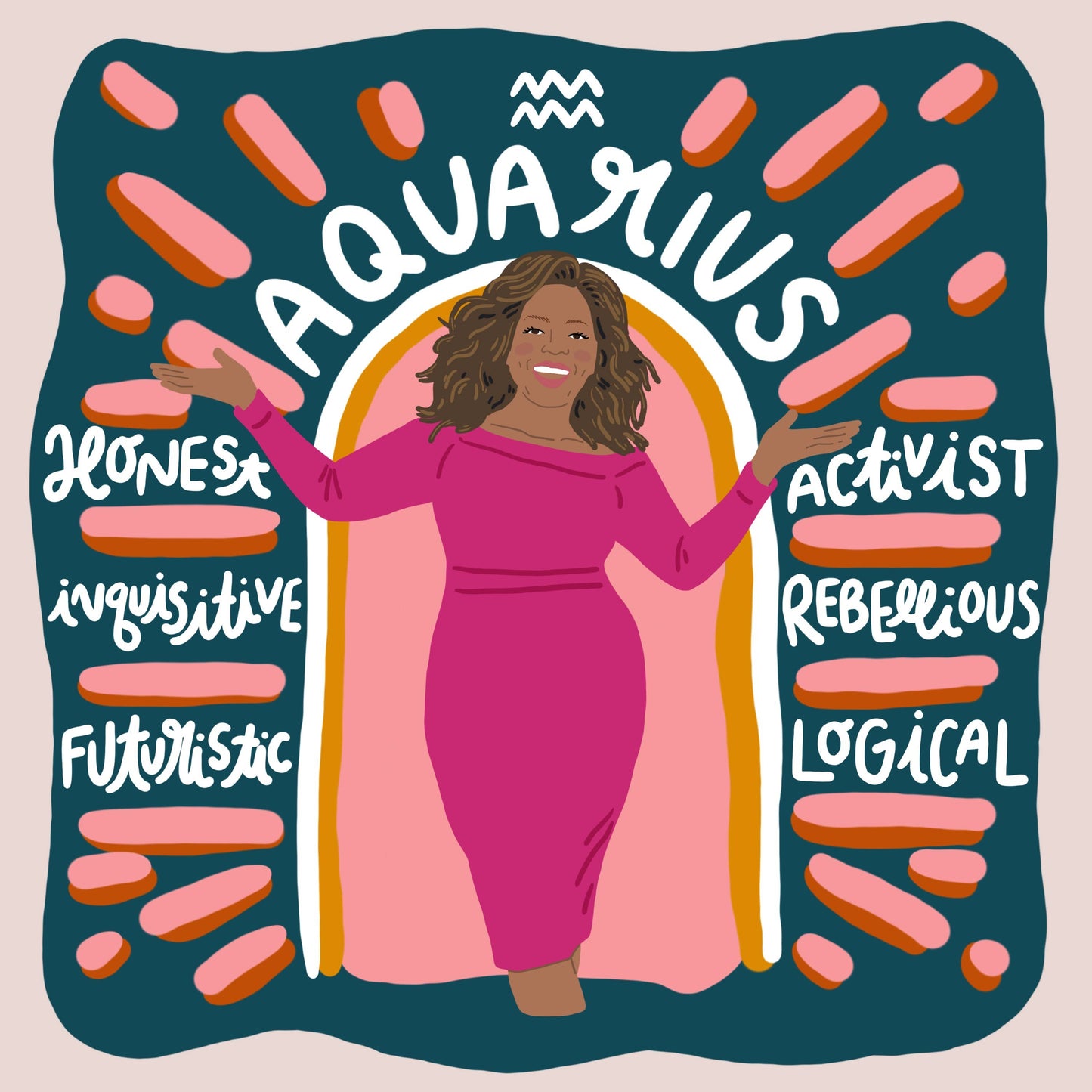 Aquarius Oprah Print