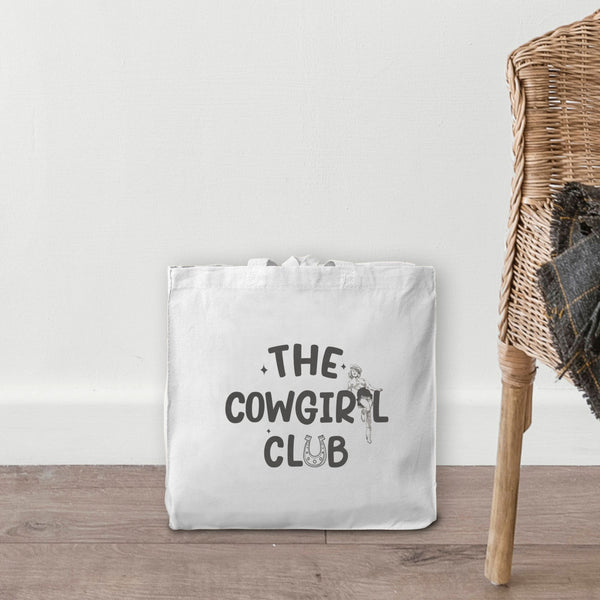 The Cowgirl Club Tote Bag Heavy