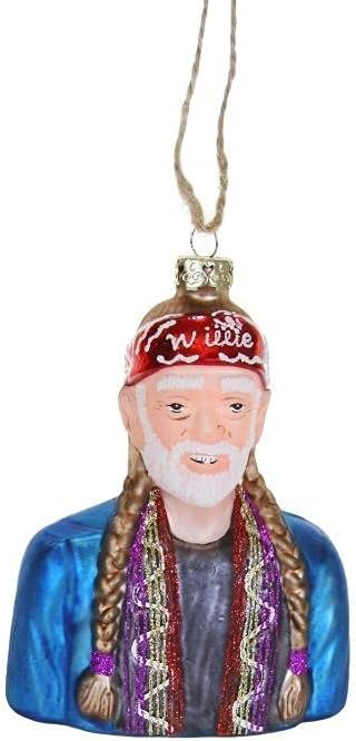 Willie Nelson Ornament
