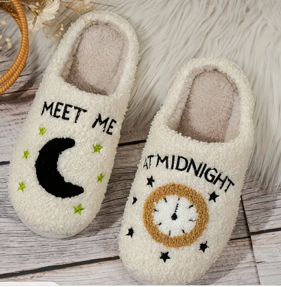 Meet Me at Midnights Slippers