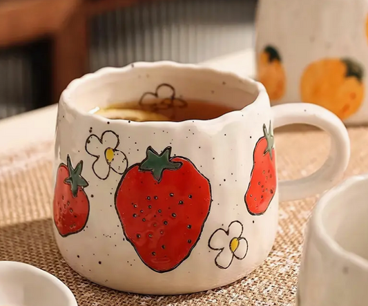 Strawberry Printed Mug