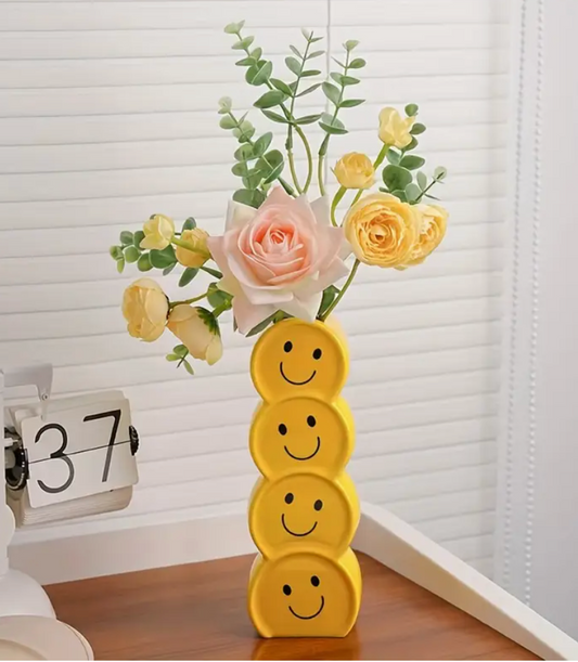 Smiley Face Vase