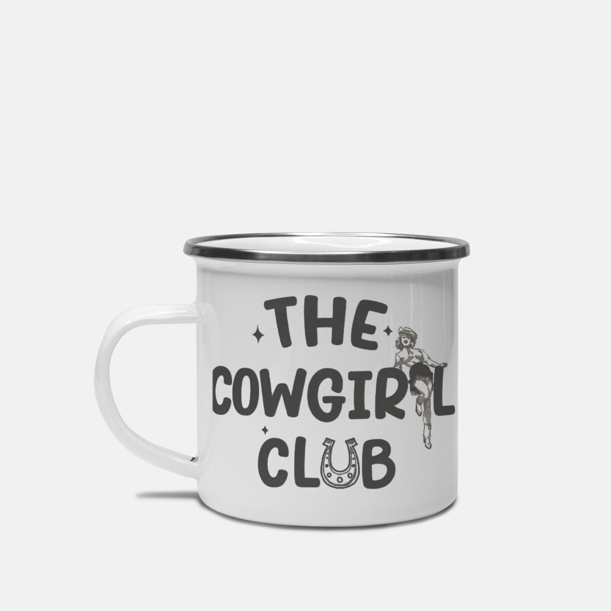 The Cowgirl Club Camp Mug 10 oz.