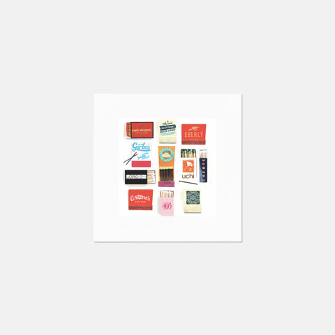 Austin Matchbook Napkin (QTY 20)