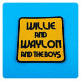 Willie and Waylon Patch
