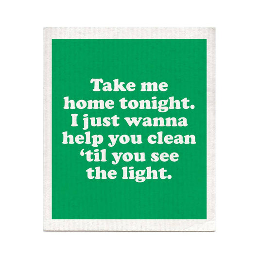 Take Me Home Tonight Dishcloth