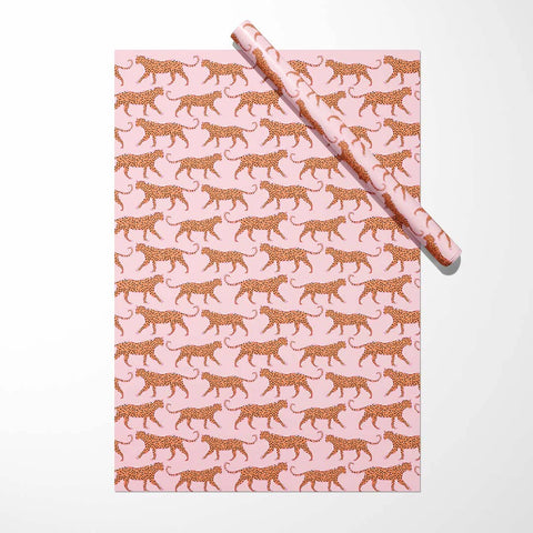 Gift Wrap Sheets-Big Cats