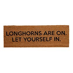 Longhorns Are On Door Mat
