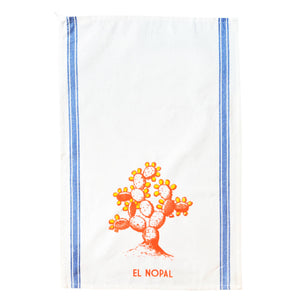 Loteria Inspired Tea Towels - El Nopal -  Cactus