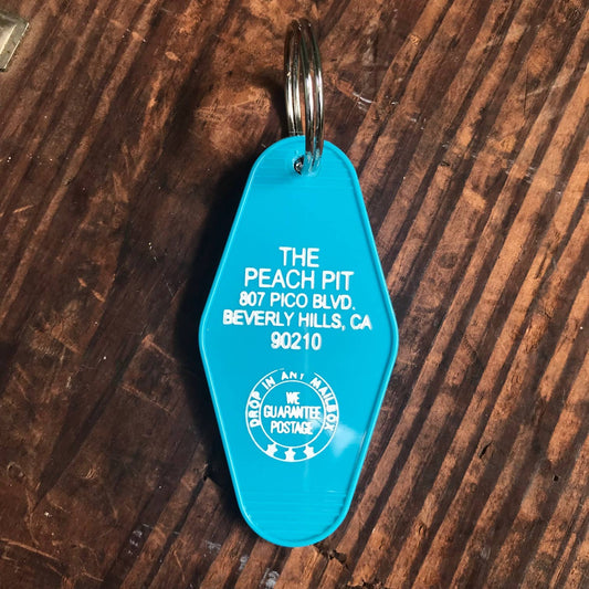 Motel Key Fob - The Peach Pit