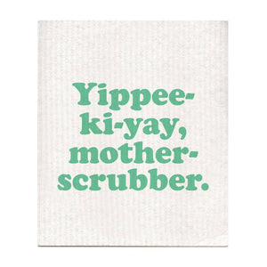 Yippee-Ki-Yay Dishcloth