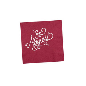 Go Aggies! | Team Napkins