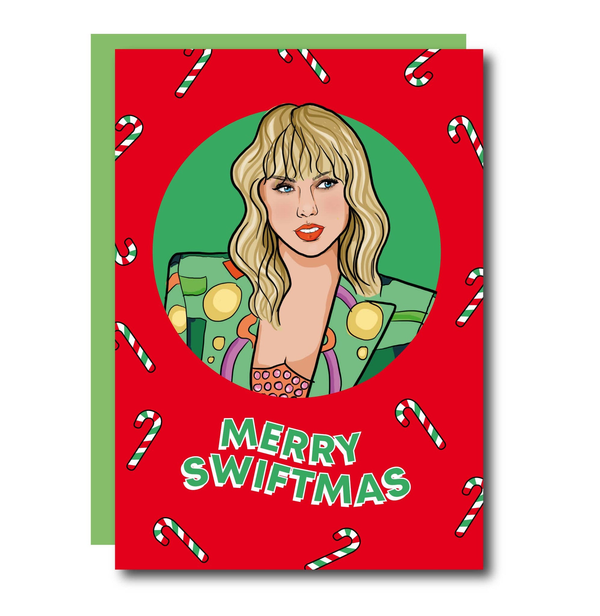 Merry Swiftmas Christmas Card (Taylor Swift)