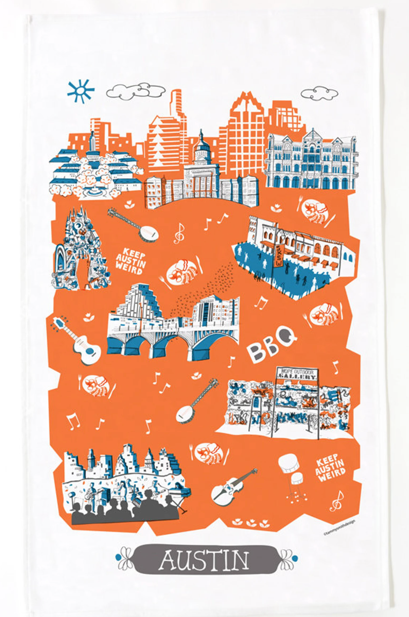 Austin Tea Towel