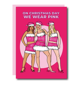 Mean Girls Christmas Greeting Card