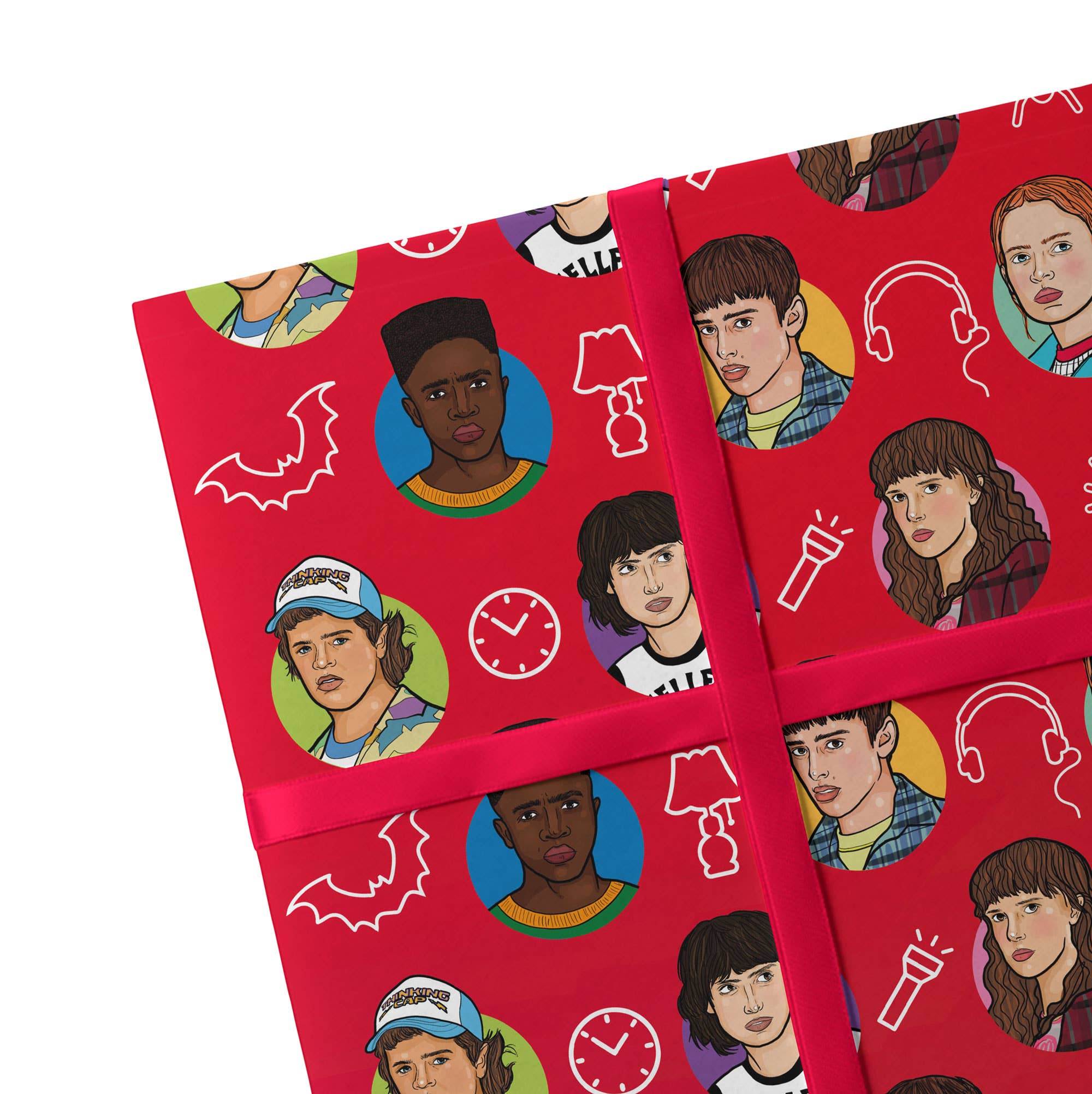 Stranger Things Wrapping Paper Sustainable