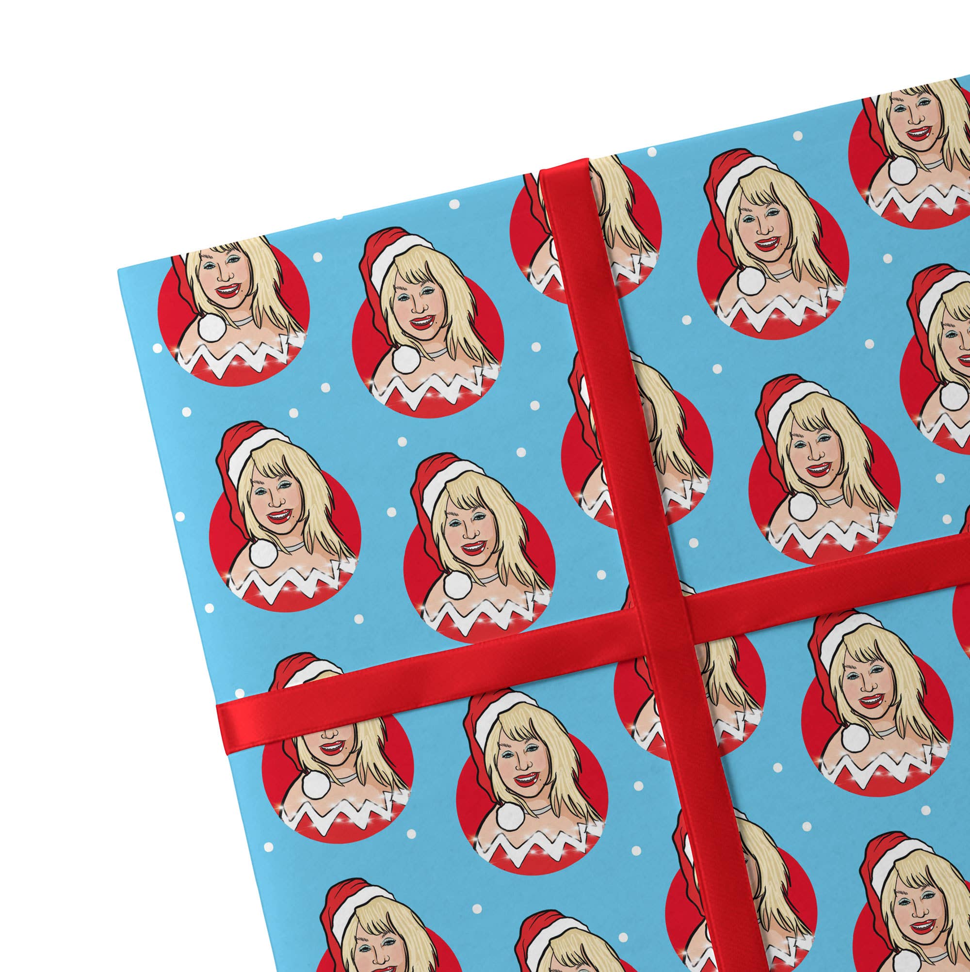 Dolly Parton Christmas Wrapping Paper